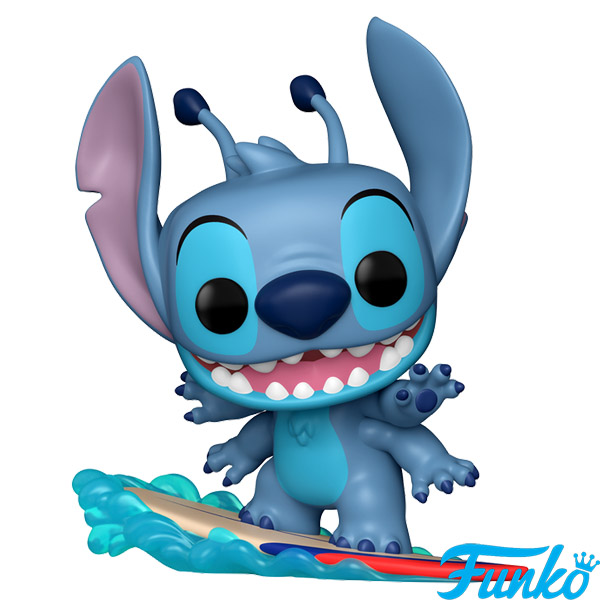 Funko POP #1594 Disney Lilo and Stitch - Stitch on Surfboard Exclusive Figure